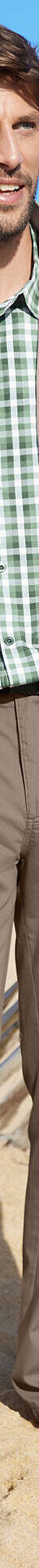 Pantalon 3/4 élastiqué + ceinture assortie (beige foncé) Pantalon 3/4 élastiqué + ceinture assortie (beige foncé)